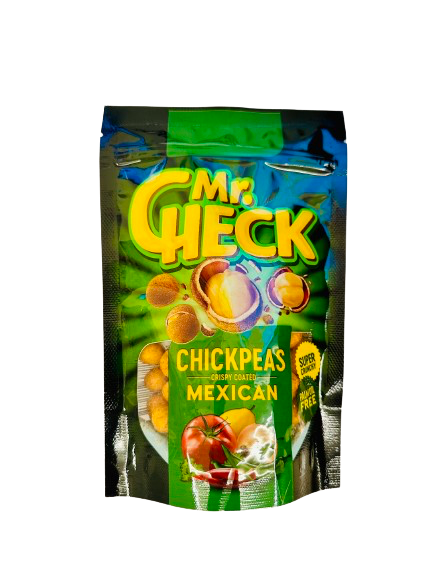 Mr.Check mexikói ízesítésű ropogós csicseriborsó 100g