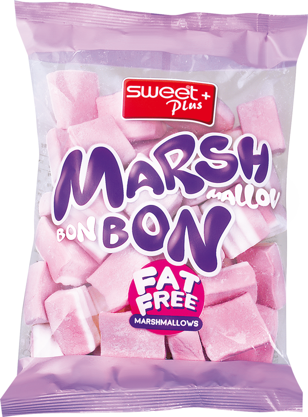 Marshmallow Bonbon epres ízben 100g